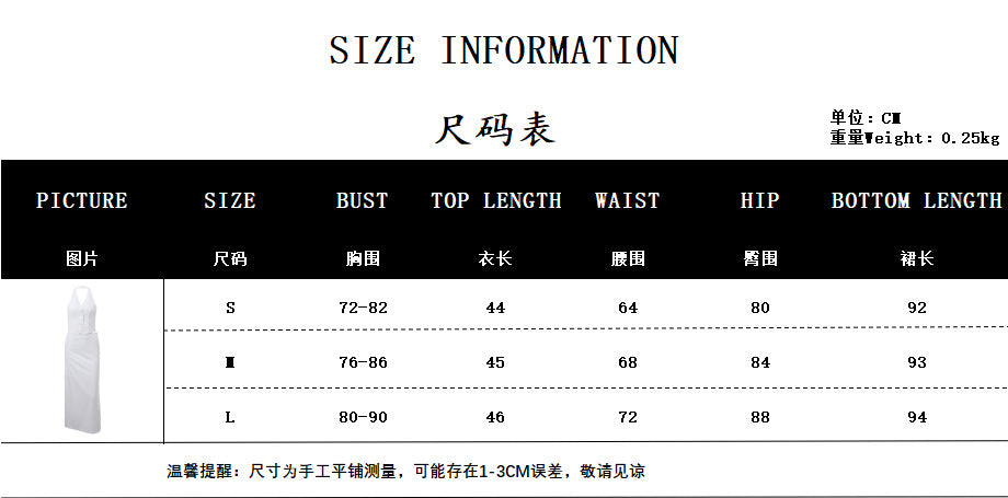 Women 2 Piece Summer Outfits Solid Color Button Halter Tops and Slit Long Skirt Set for Streetwear y2k Aesthetic Clothes